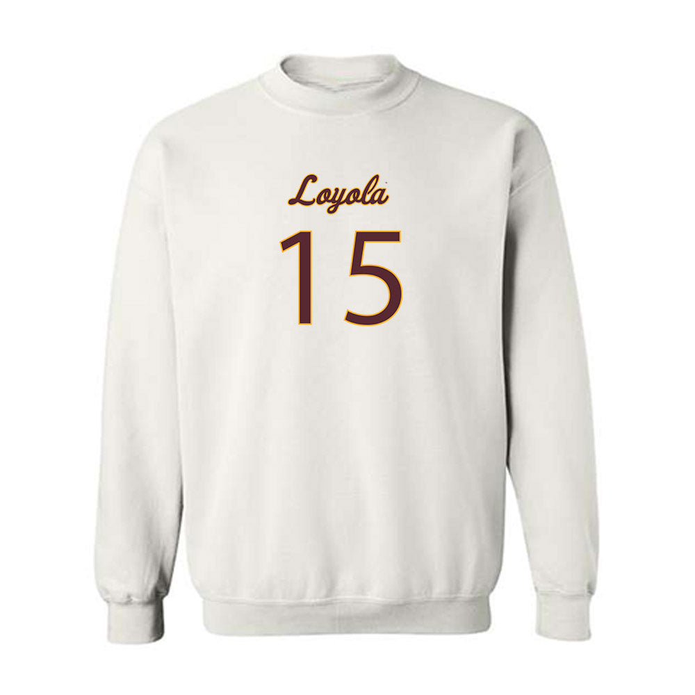Loyola - NCAA Men's Volleyball : William Hatch - Crewneck Sweatshirt-0