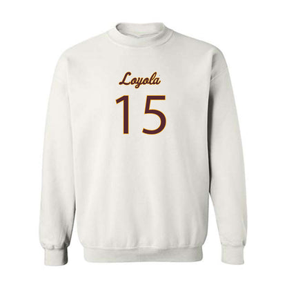 Loyola - NCAA Men's Volleyball : William Hatch - Crewneck Sweatshirt-0