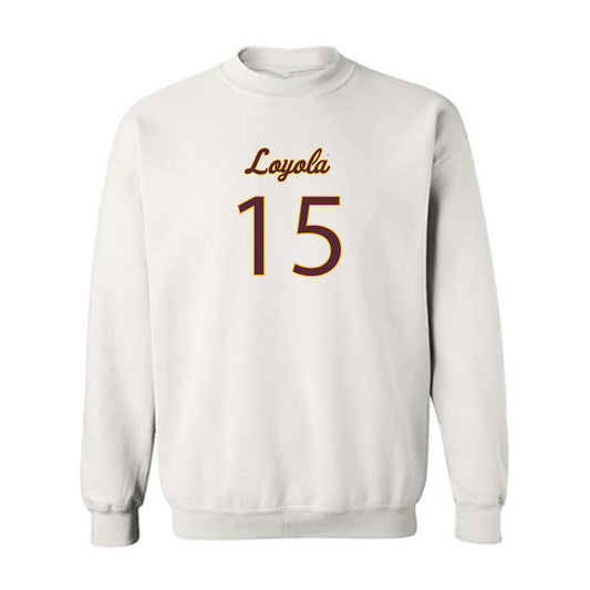 Loyola - NCAA Men's Volleyball : William Hatch - Crewneck Sweatshirt-0