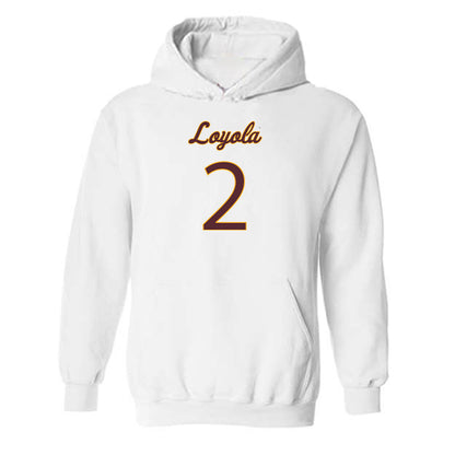 Loyola - NCAA Men's Volleyball : Benjamin Winokur - Hooded Sweatshirt-0