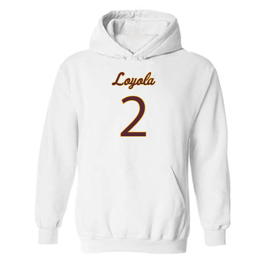 Loyola - NCAA Men's Volleyball : Benjamin Winokur - Hooded Sweatshirt-0