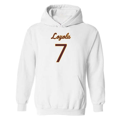 Loyola - NCAA Men's Volleyball : Jake Read - Hooded Sweatshirt-0