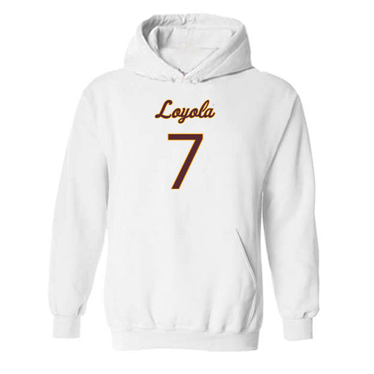 Loyola - NCAA Men's Volleyball : Jake Read - Hooded Sweatshirt-0