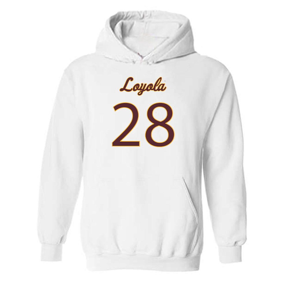 Loyola - NCAA Men's Volleyball : Daniel Fabikovic - Hooded Sweatshirt-0