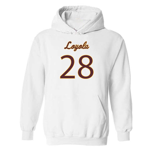 Loyola - NCAA Men's Volleyball : Daniel Fabikovic - Hooded Sweatshirt-0