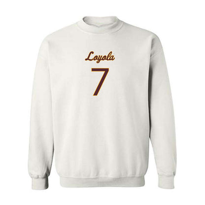 Loyola - NCAA Men's Volleyball : Jake Read - Crewneck Sweatshirt-0