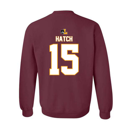 Loyola - NCAA Men's Volleyball : William Hatch - Replica Shersey Crewneck Sweatshirt-1