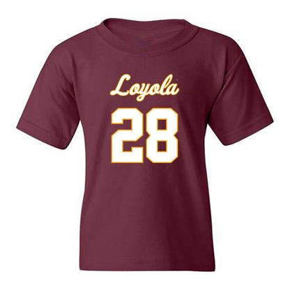 Loyola - NCAA Men's Volleyball : Daniel Fabikovic - Replica Shersey Youth T-Shirt-0