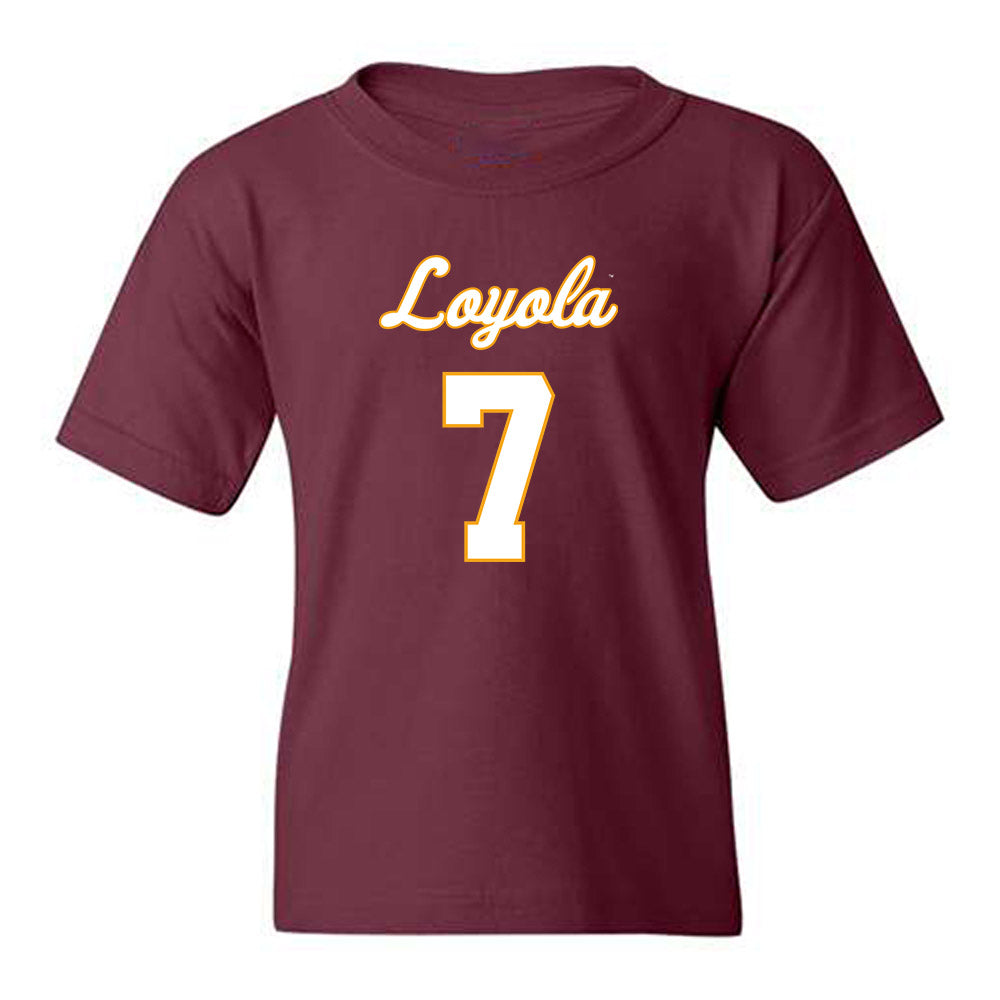 Loyola - NCAA Men's Volleyball : Jake Read - Replica Shersey Youth T-Shirt-0