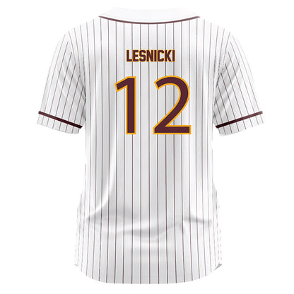 Loyola - NCAA Softball : Nat Lesnicki - White Jersey-1