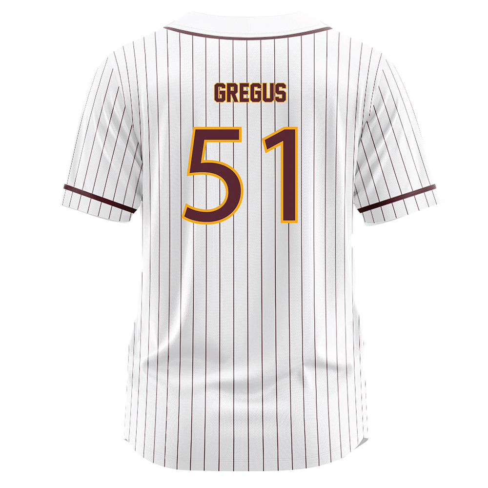 Loyola - NCAA Softball : Abbie Gregus - 2025 White Jersey-1
