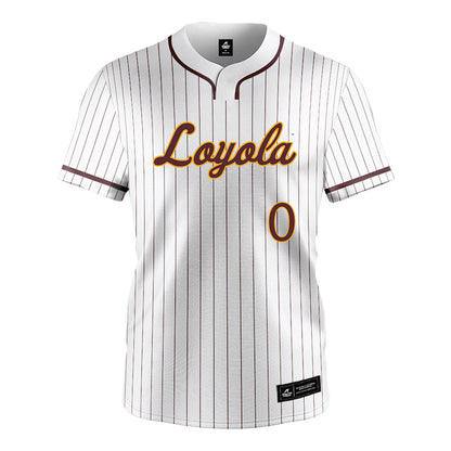 Loyola - NCAA Softball : Kate Davies - 2025 White Jersey-0