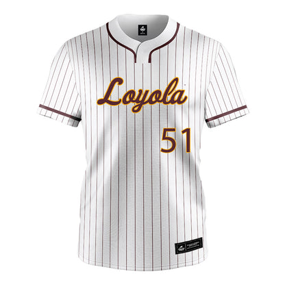 Loyola - NCAA Softball : Abbie Gregus - 2025 White Jersey-0