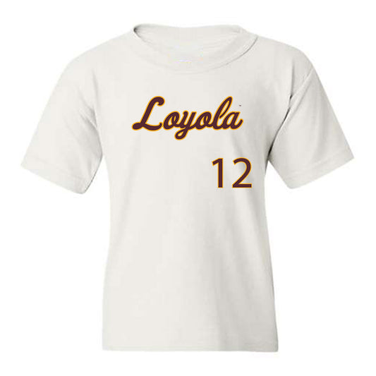 Loyola - NCAA Softball : Nat Lesnicki - Replica Shersey Youth T-Shirt-0
