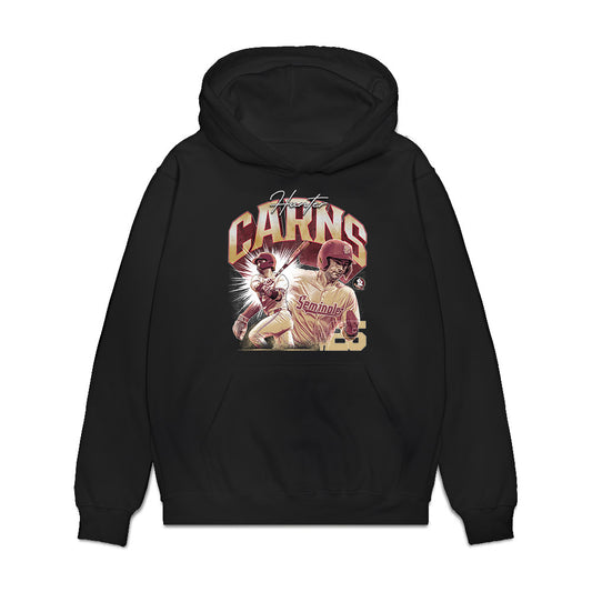 FSU - NCAA Baseball : Hunter Carns - Premium Hooded Sweatshirt-0