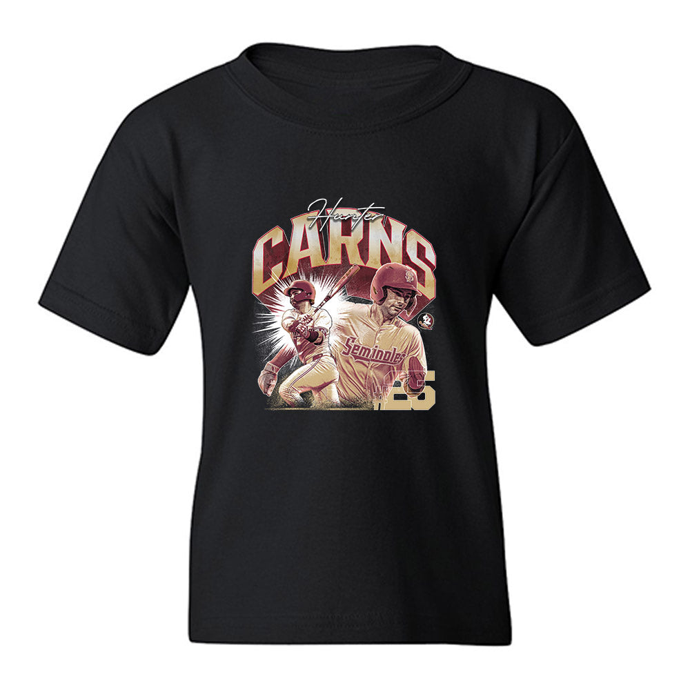 FSU - NCAA Baseball : Hunter Carns - Youth T-Shirt-0