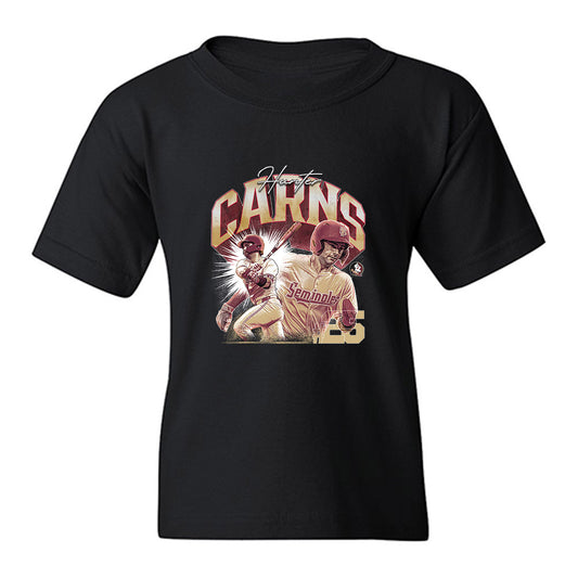 FSU - NCAA Baseball : Hunter Carns - Youth T-Shirt-0