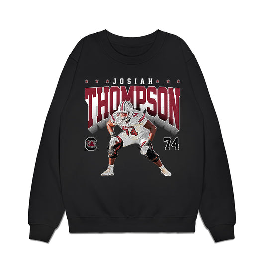 South Carolina - NCAA Football : Josiah Thompson - Collage Premium Crewneck Sweatshirt-0