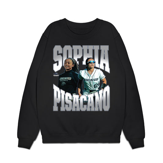Longwood - NCAA Softball : Sophia Pisacano - Collage Premium Crewneck Sweatshirt-0