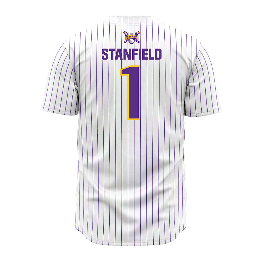 LSU - NCAA Baseball : Chris Stanfield - National Championship Jersey-1