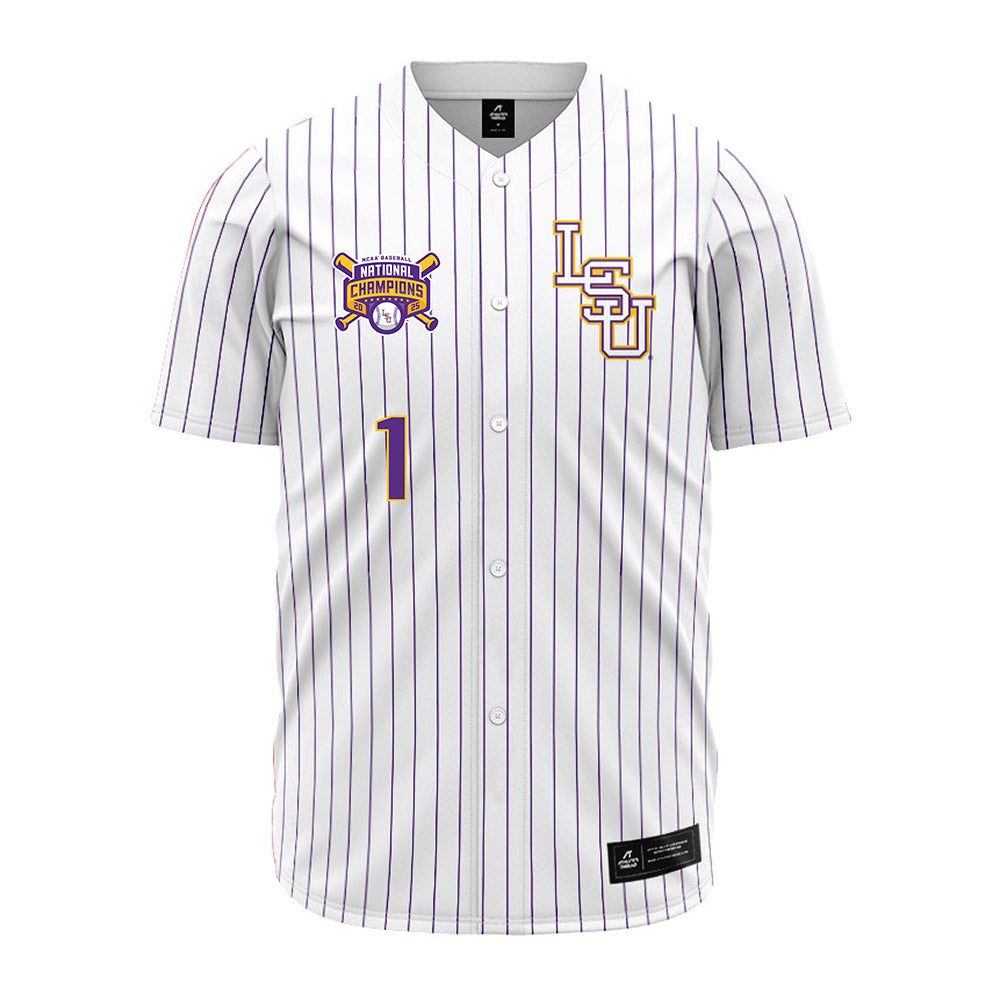 LSU - NCAA Baseball : Chris Stanfield - National Championship Jersey-0