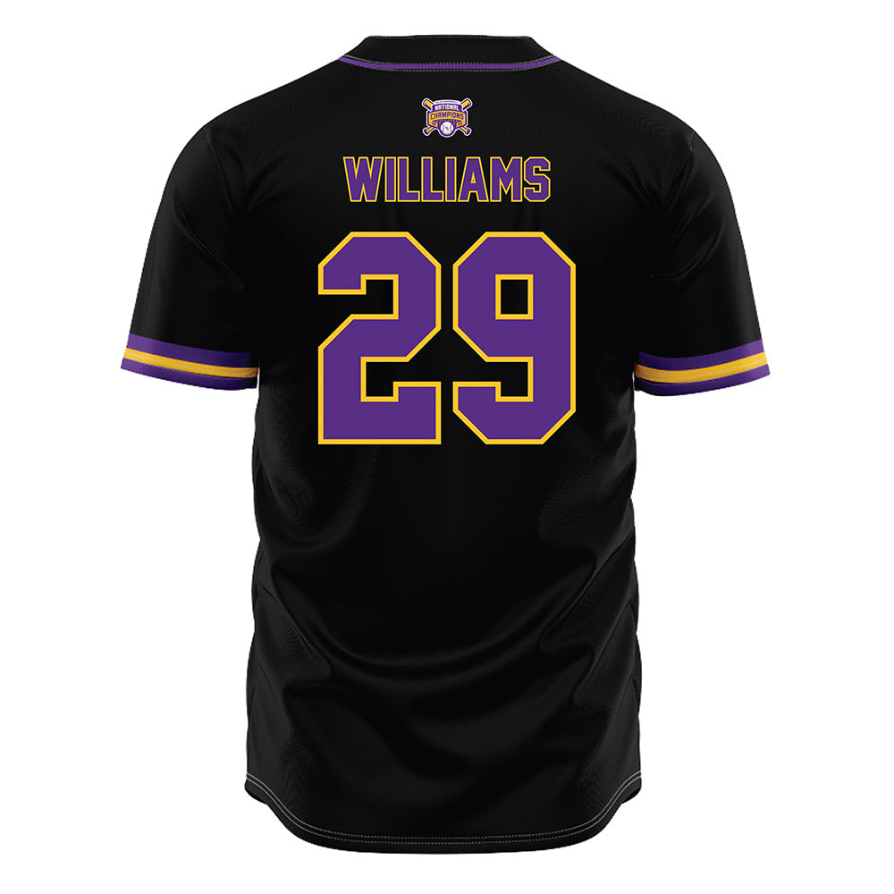 LSU - NCAA Baseball : Cooper Williams - National Championship Jersey-1