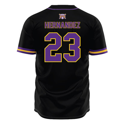 LSU - NCAA Baseball : Luis Hernandez - National Championship Jersey-1