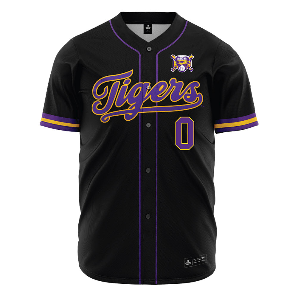 LSU - NCAA Baseball : Jace Rinehart - National Championship Jersey-0