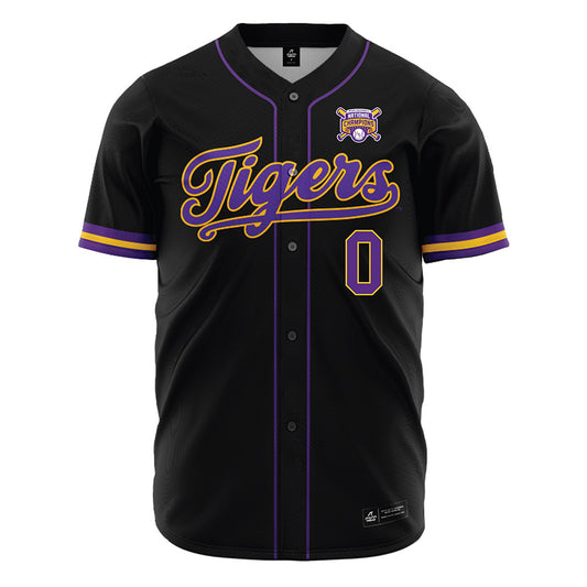 LSU - NCAA Baseball : Jace Rinehart - National Championship Jersey-0