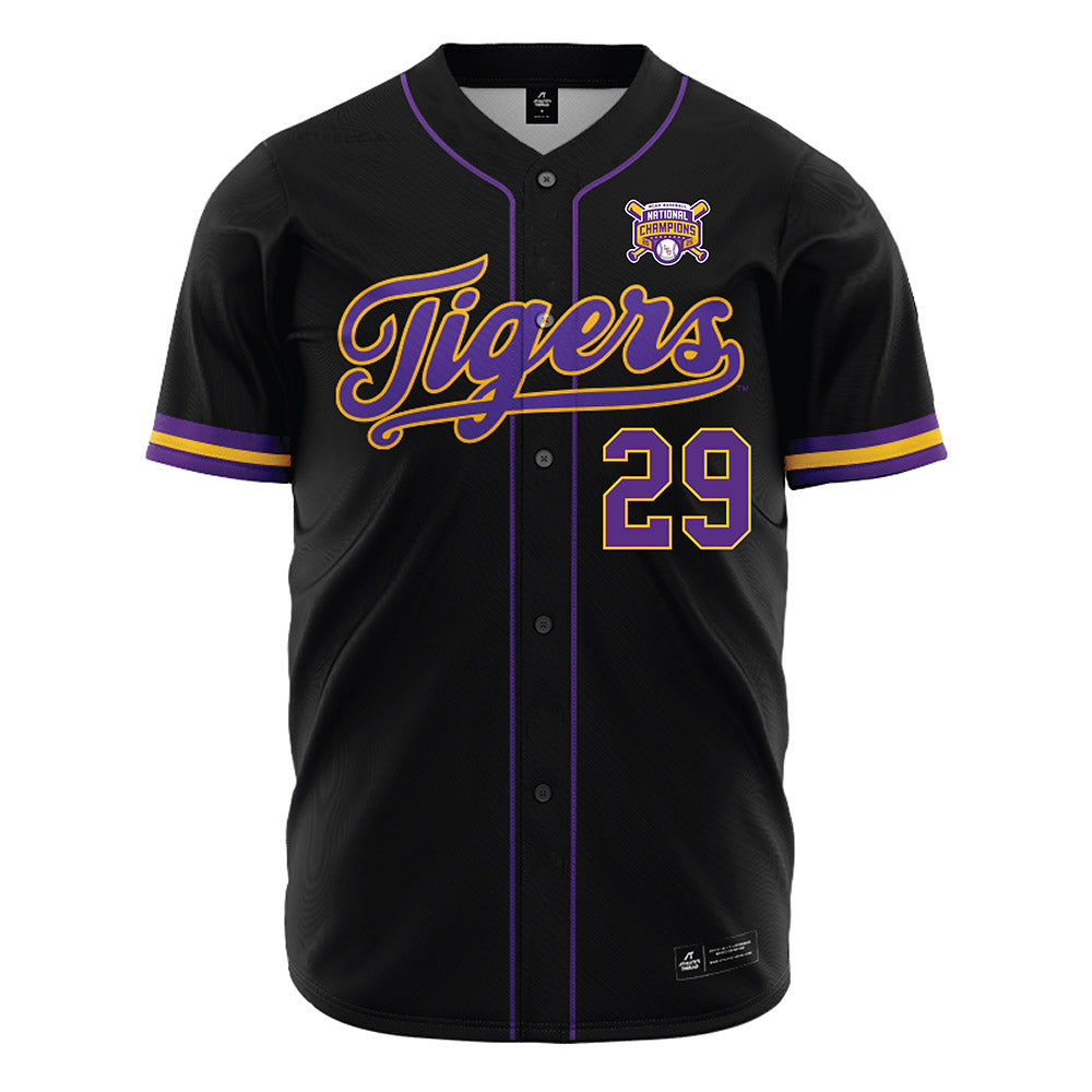 LSU - NCAA Baseball : Cooper Williams - National Championship Jersey-0