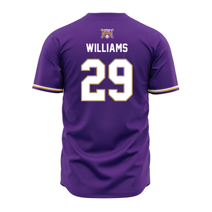 LSU - NCAA Baseball : Cooper Williams - National Championship Jersey-1
