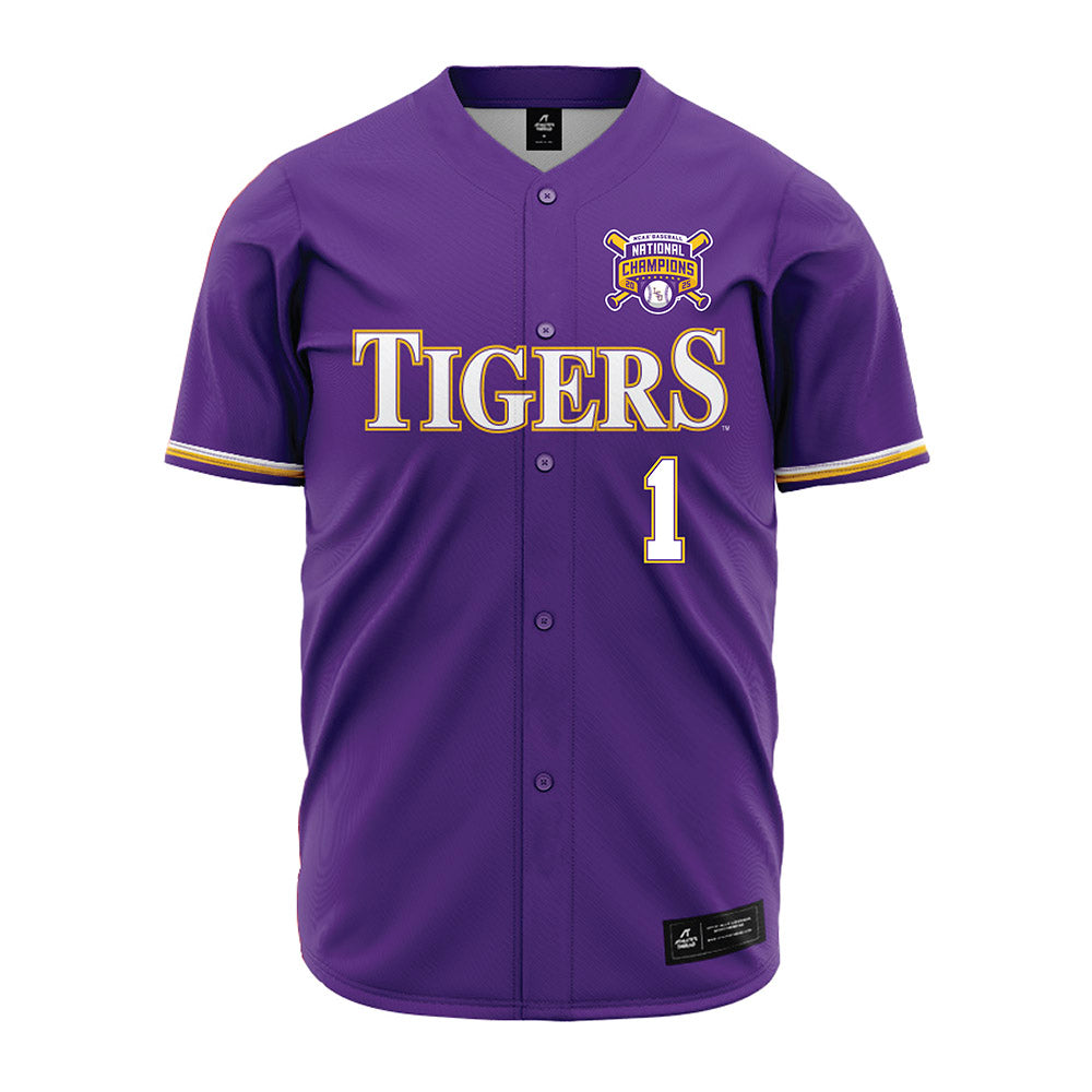 LSU - NCAA Baseball : Chris Stanfield - National Championship Jersey-0