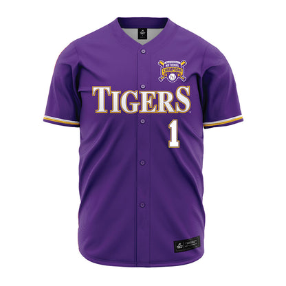 LSU - NCAA Baseball : Chris Stanfield - National Championship Jersey-0
