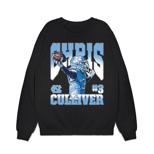 UNC - NCAA Football : Chris Culliver - Collage Premium Crewneck Sweatshirt-0