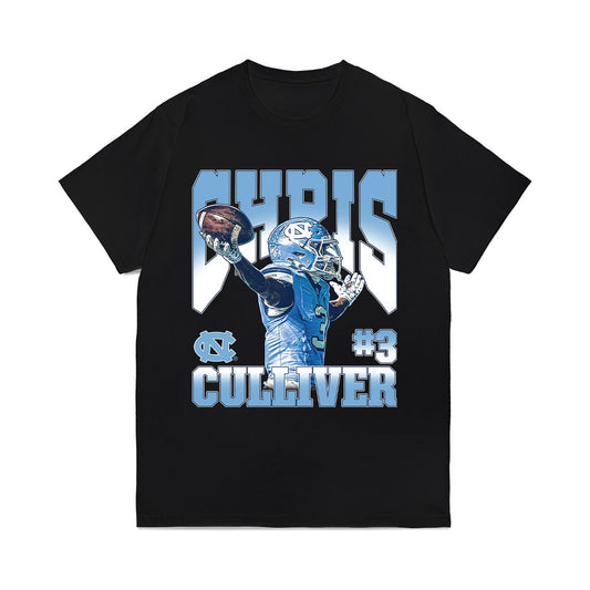 UNC - NCAA Football : Chris Culliver - Collage Comfort Colors T-Shirt-0