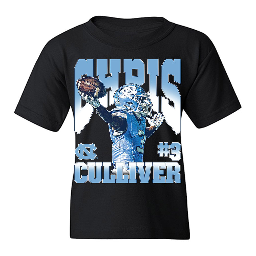 UNC - NCAA Football : Chris Culliver - Collage Youth T-Shirt-0