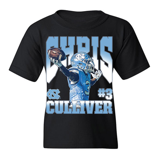UNC - NCAA Football : Chris Culliver - Collage Youth T-Shirt-0