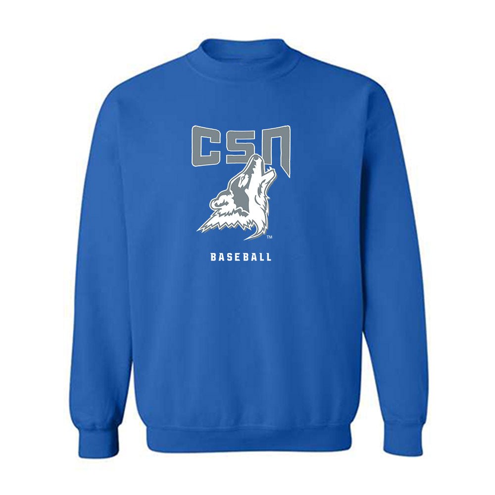 Southern Nevada - NCAA Baseball : Grant Smith - Classic Shersey Crewneck Sweatshirt-0