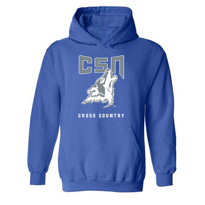 Southern Nevada - NCAA Men's Cross Country : Miguel Caballero - Classic Shersey Hooded Sweatshirt-0