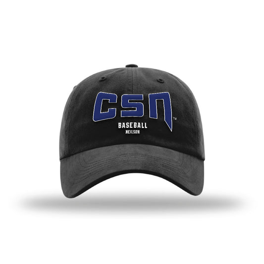 Southern Nevada - NCAA Baseball : Cole Neilson - Garment Washed Twill-0