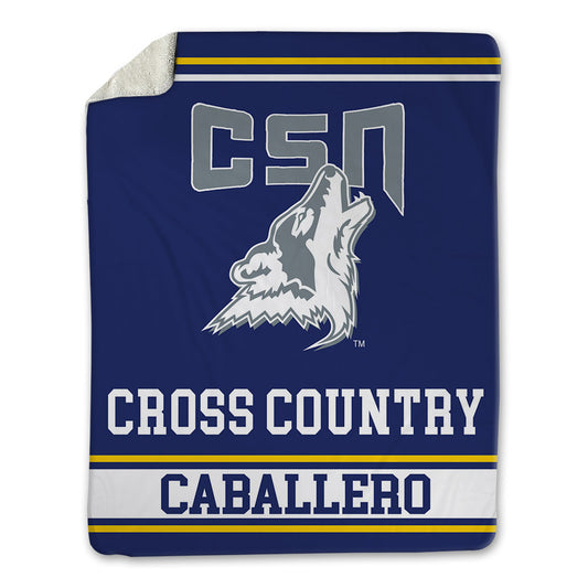 Southern Nevada - NCAA Men's Cross Country : Miguel Caballero - Blanket-0