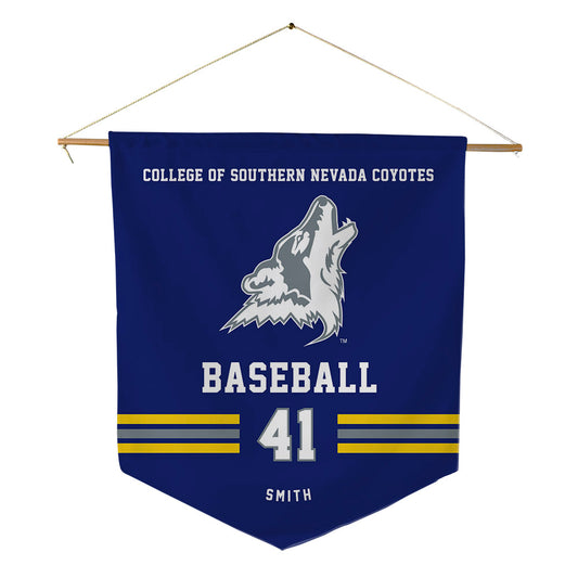Southern Nevada - NCAA Baseball : Grant Smith - Pennant - 18" x 21"-0