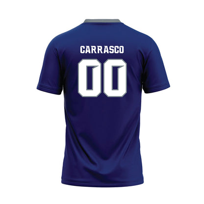 Southern Nevada - NCAA Softball : Nicole Carrasco - Blue Baseball Jersey-1