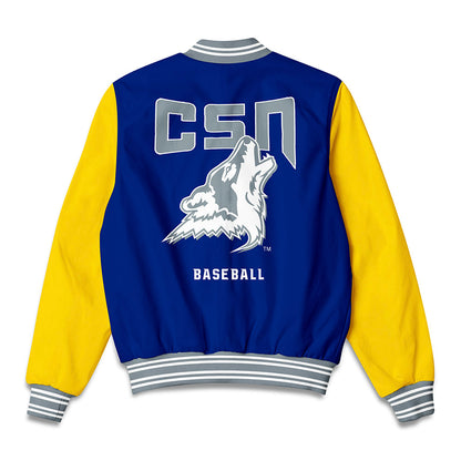 Southern Nevada - NCAA Baseball : Cole Neilson - Bomber Jacket-1