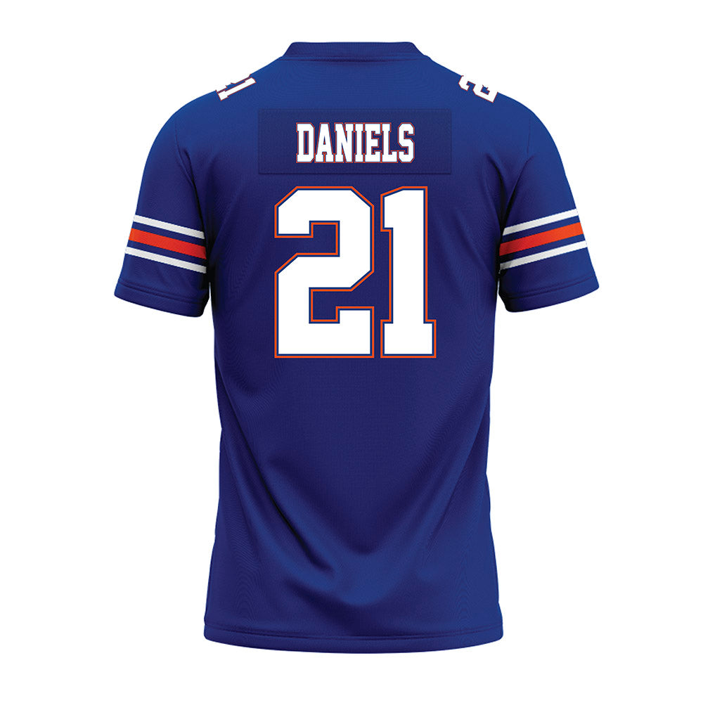 Florida - NCAA Football : KD Daniels - Blue Premium Football Jersey-1