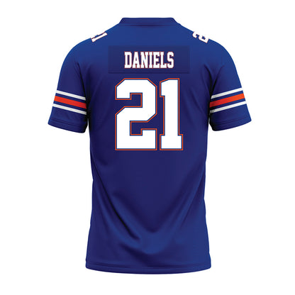 Florida - NCAA Football : KD Daniels - Blue Premium Football Jersey-1