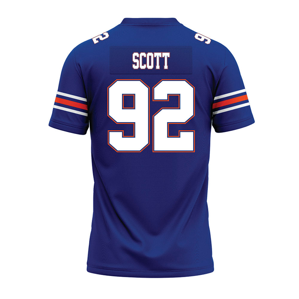 Florida - NCAA Football : Sebastian Scott - Blue Premium Football Jersey-1