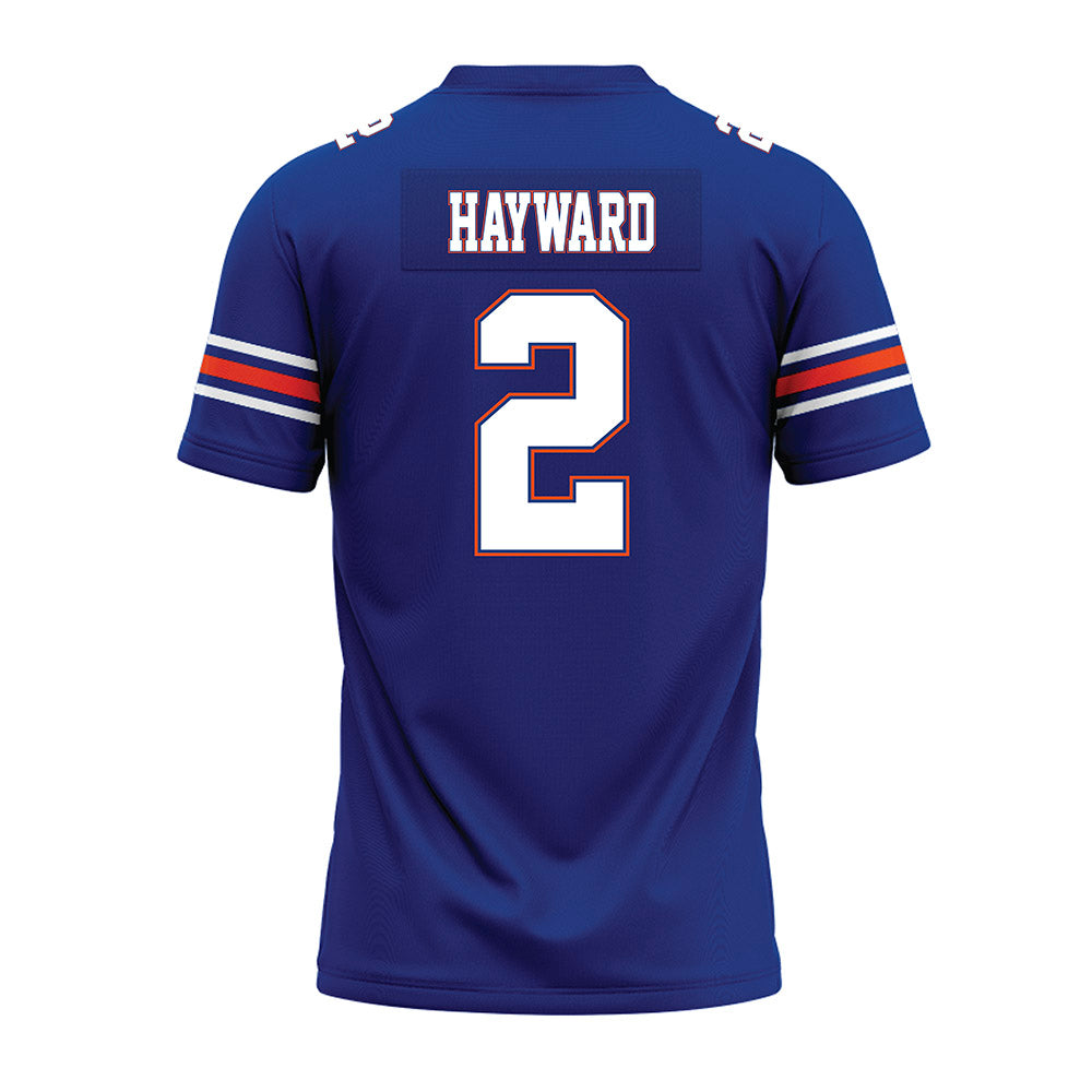 Florida - NCAA Football : Lagonza Hayward - Blue Premium Football Jersey-1