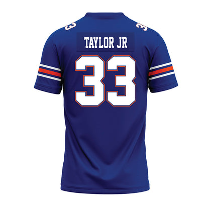 Florida - NCAA Football : Brien Taylor Jr - Blue Premium Football Jersey-1