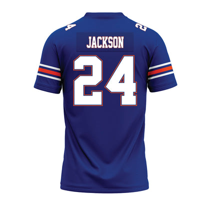 Florida - NCAA Football : Jakobi Jackson - Blue Premium Football Jersey-1